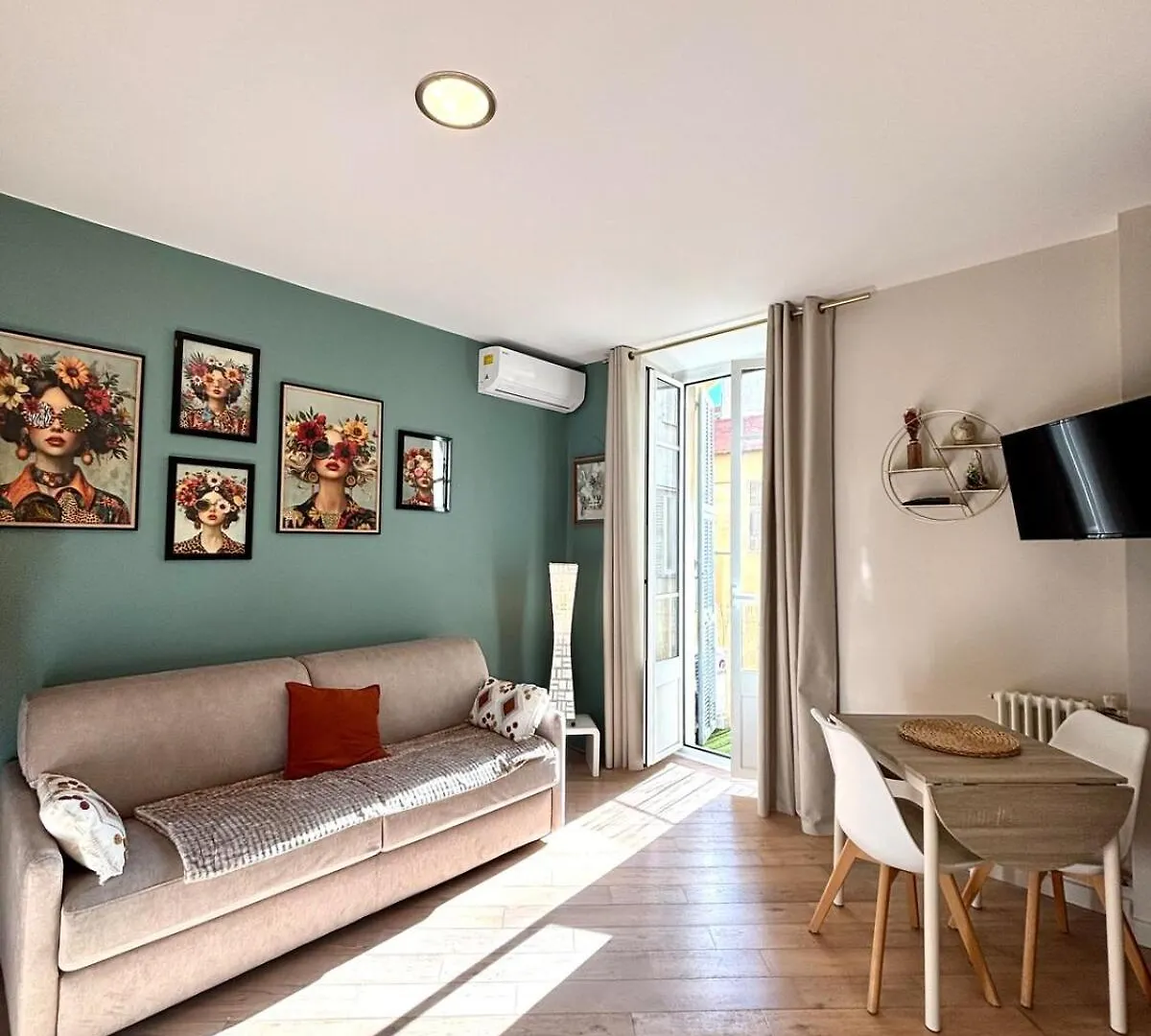 Studio Plein Centre Ville Rue Pietonne Nice