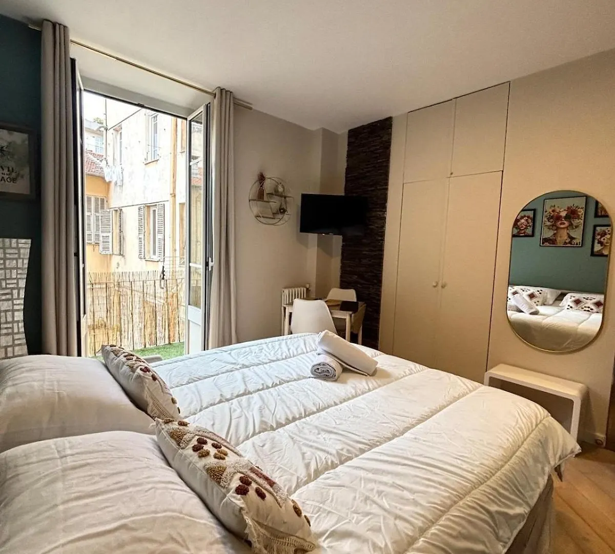 Studio Plein Centre Ville Rue Pietonne Nice